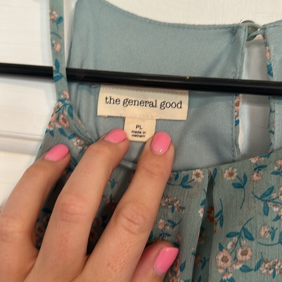 The General Good Mint dress size petitie large - Picture 4 of 5